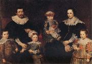 Frans Francken II The Family of the Artist oil painting reproduction